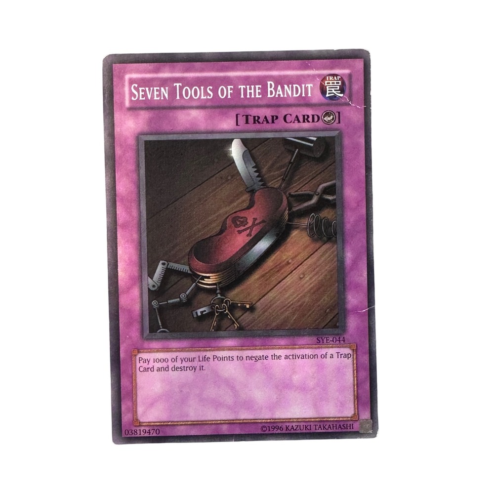 Yu-Gi-Oh! Trading Card Game Pink Seven Tools of the Bandit SYE-044 Counter Trap